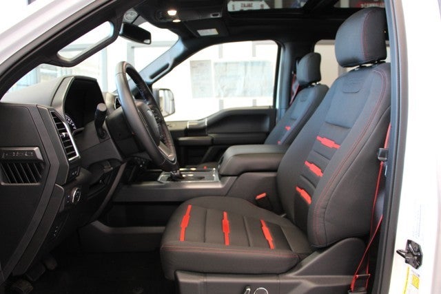 Black Interior with Red Stripe Seats at All American Ford in Old Bridge in Old Bridge NJ