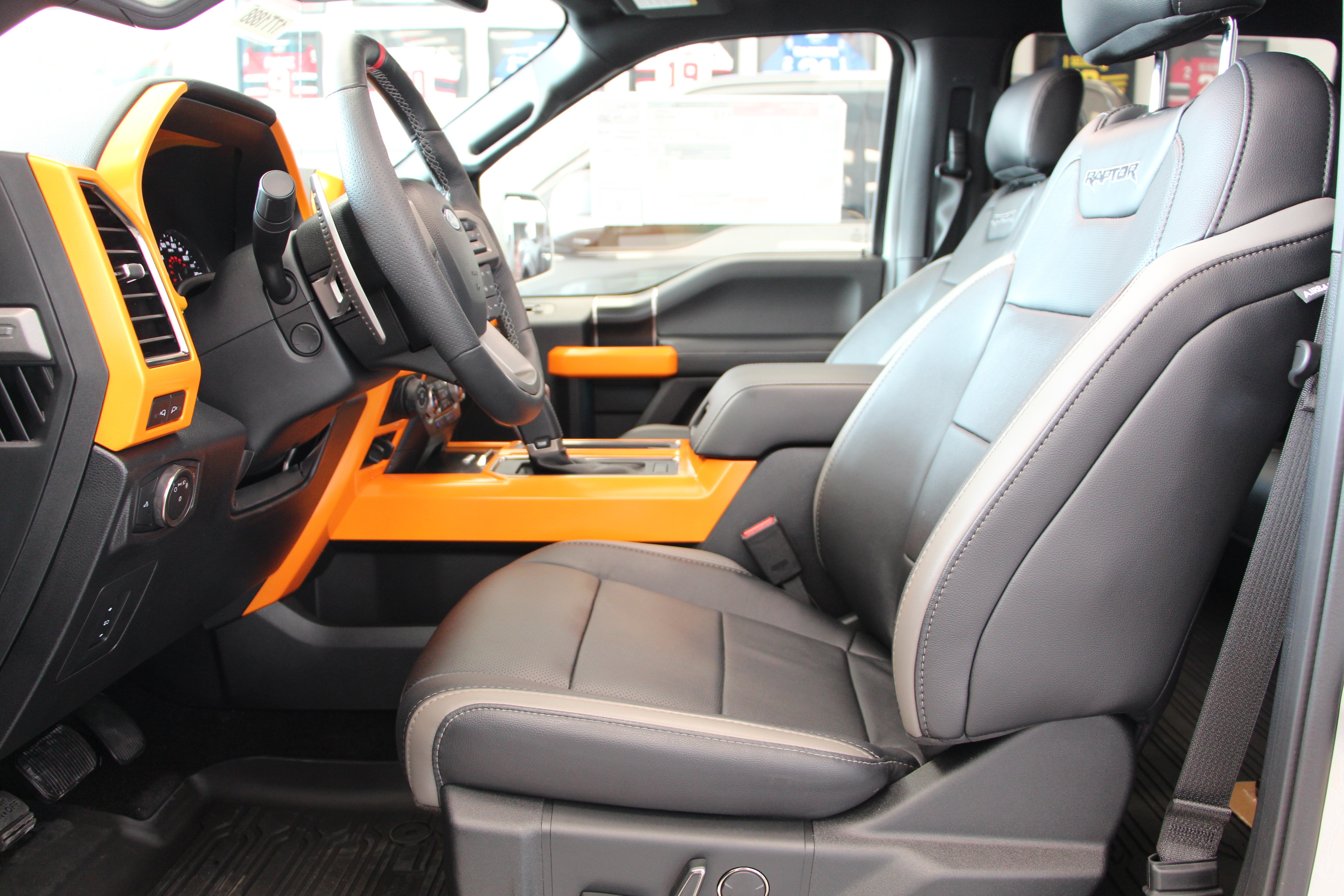 Gray Interior with Orange Accents at All American Ford in Old Bridge in Old Bridge NJ