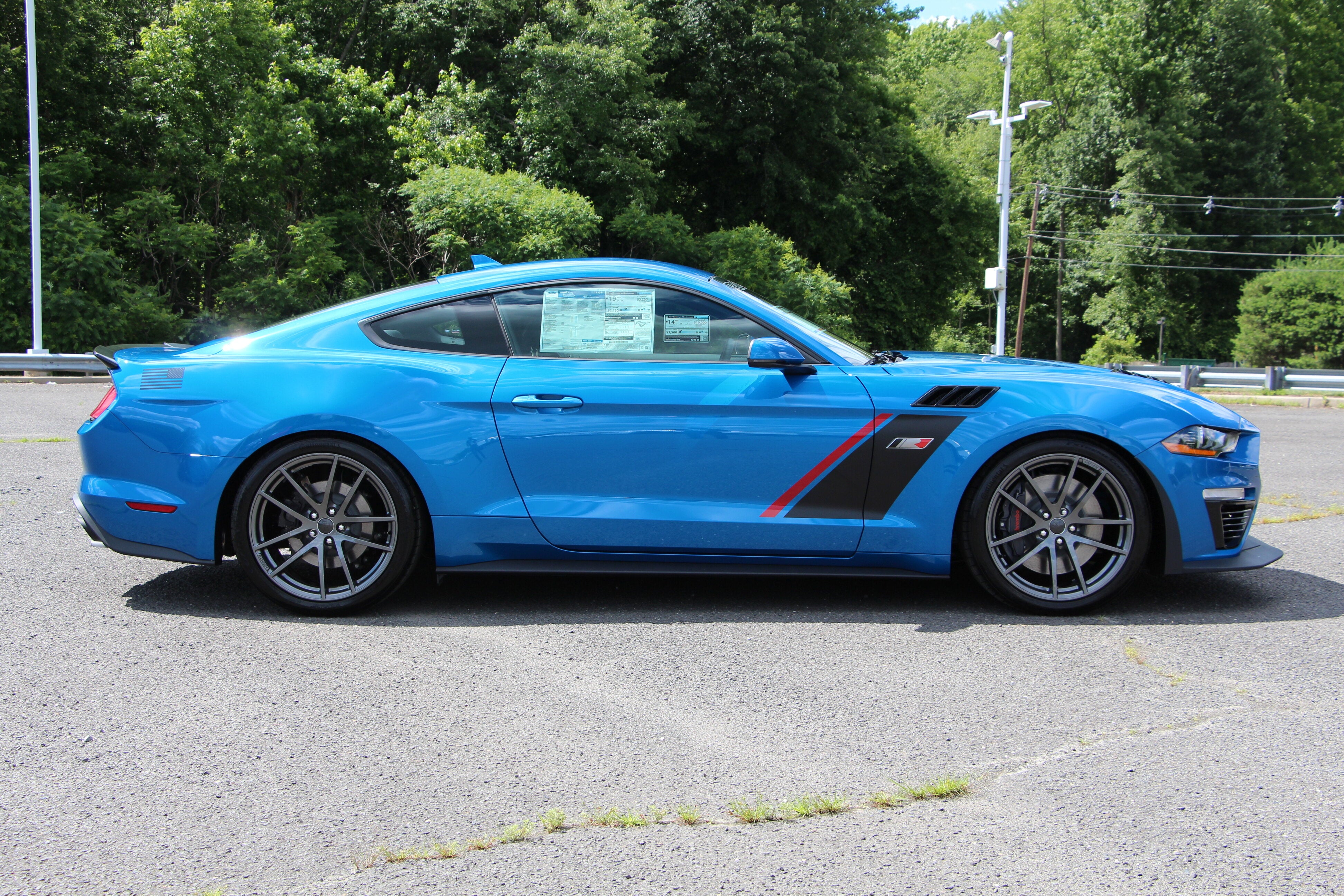 Blue ROUSH Mustang at All American Ford in Old Bridge in Old Bridge NJ