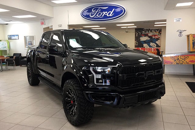 Custom Lifted and Blacked Out F-150 at All American Ford in Old Bridge in Old Bridge NJ