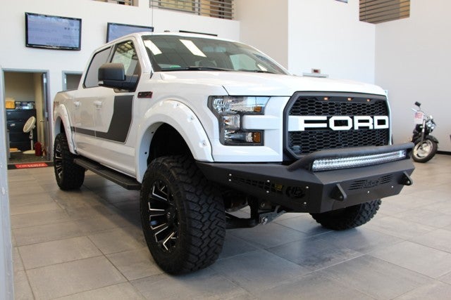 White Custom Lifted F-150 with White Grille at All American Ford in Old Bridge in Old Bridge NJ
