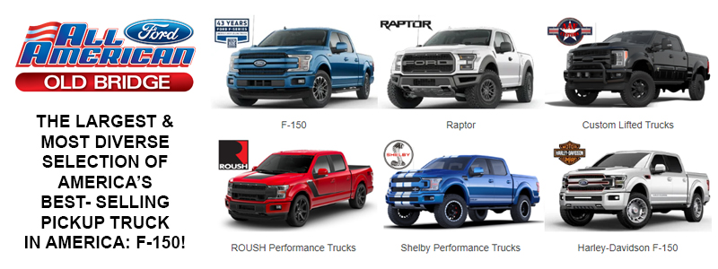 All American Ford in Old Bridge has the largest selection in the Northeast!