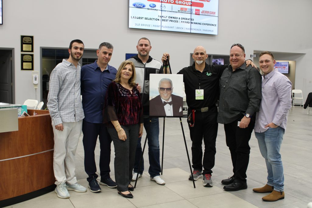 Jim Raffone and the Dell'Anno Family at Charity Texas Hold' Em