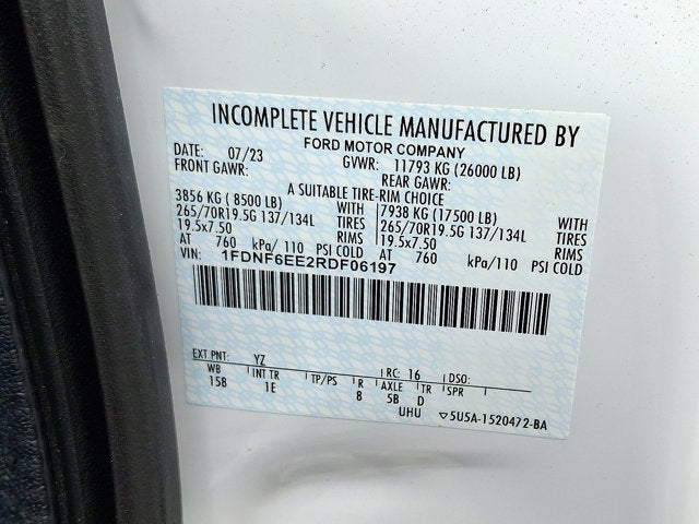 2024 Ford F-650 11FT Godwin Mason Dump