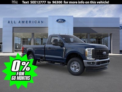 2025 Ford Plow Truck F250 4x4 Reg Cab 8 FT Western Snowplow