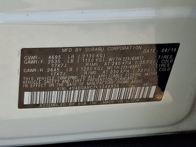 2019 Subaru Outback 2.5i