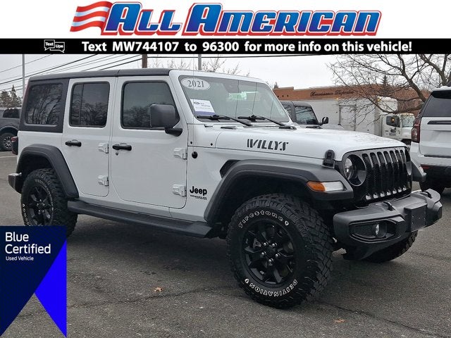 2021 Jeep Wrangler Unlimited Unlimited Willys