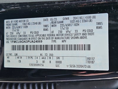2023 Ford Escape Active