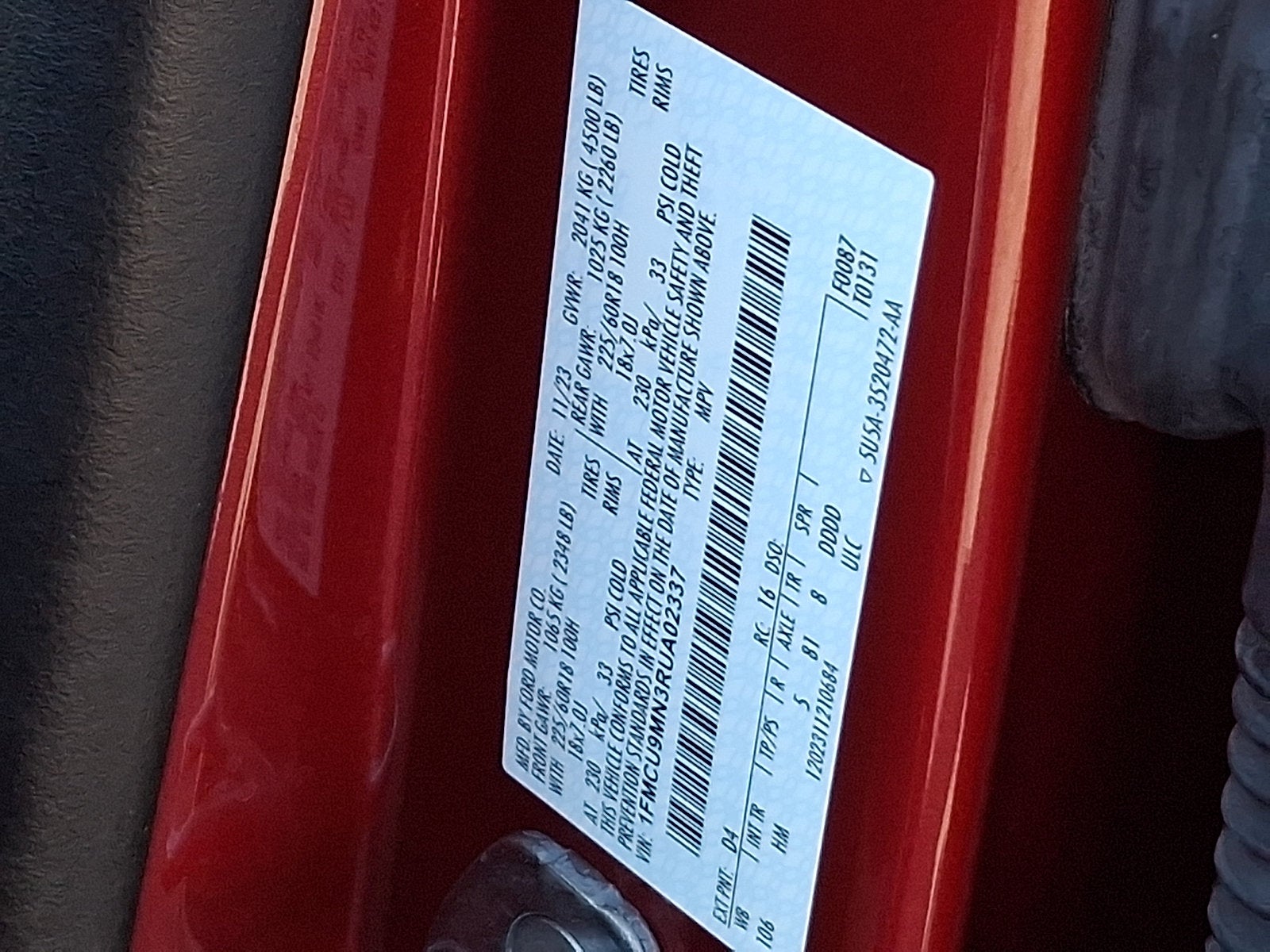 2024 Ford Escape ST-Line