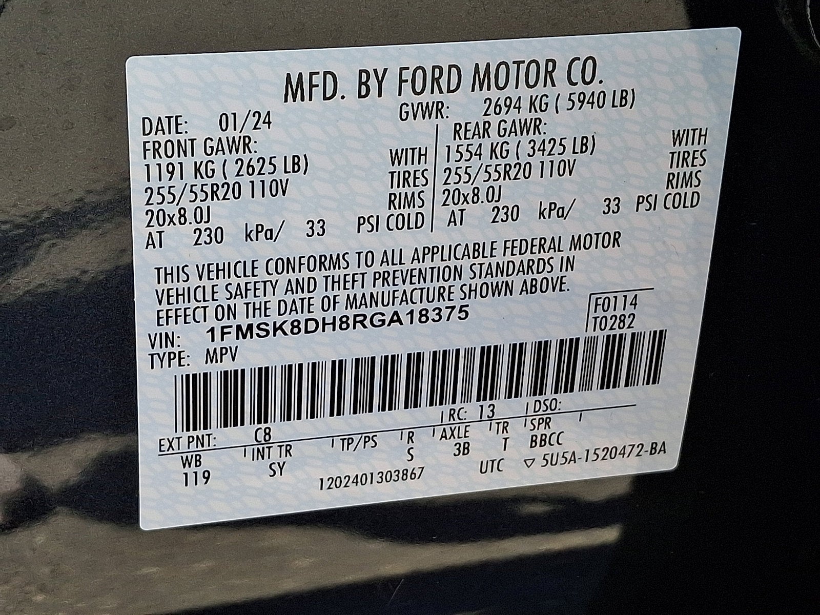 2024 Ford Explorer XLT