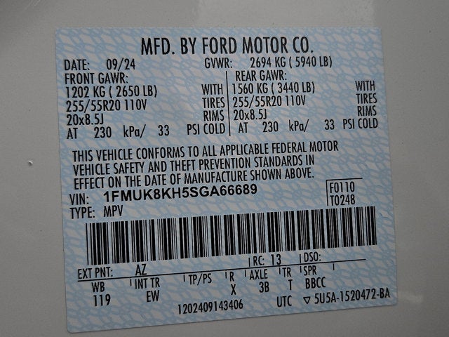 2025 Ford Explorer ST-Line