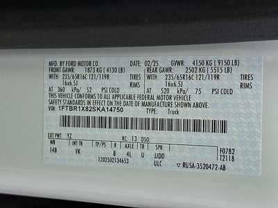 2025 Ford Transit-250 XL