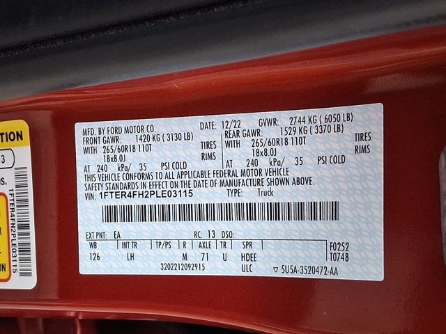 2023 Ford Ranger XLT