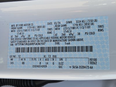 2024 Ford F-150 Raptor