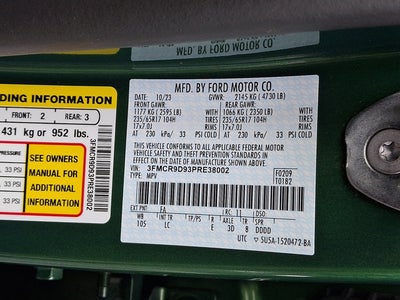 2023 Ford Bronco Sport Badlands