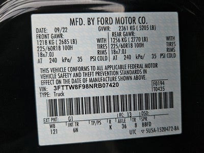 2022 Ford Maverick LARIAT