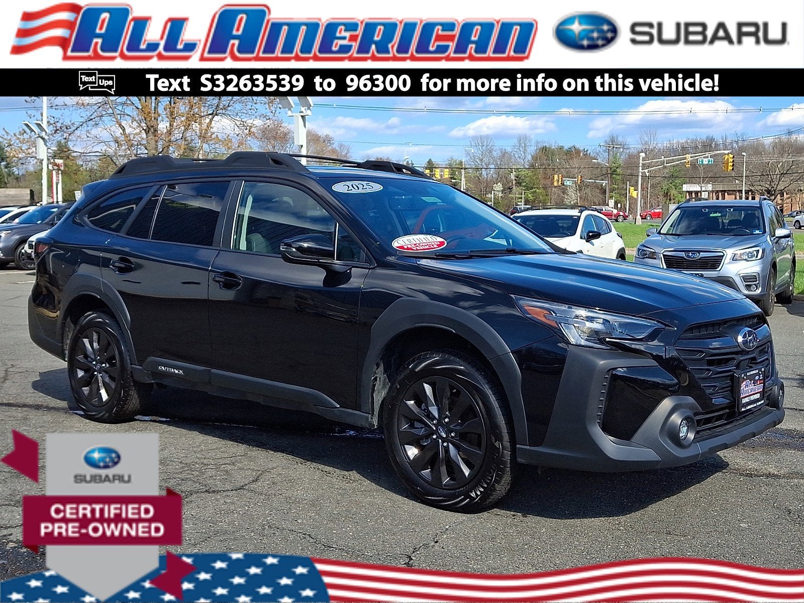 2025 Subaru Outback Onyx Edition