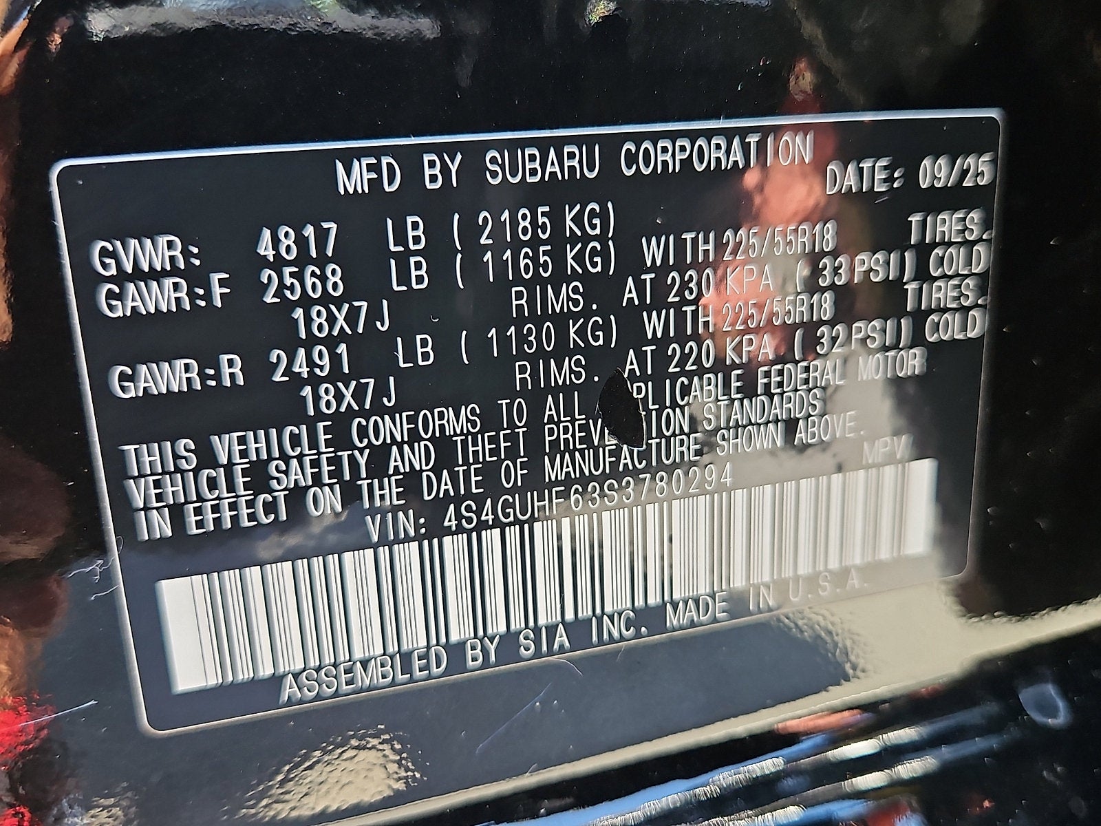 2025 Subaru Crosstrek Sport