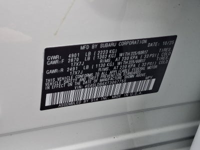 2026 Subaru Forester Premium