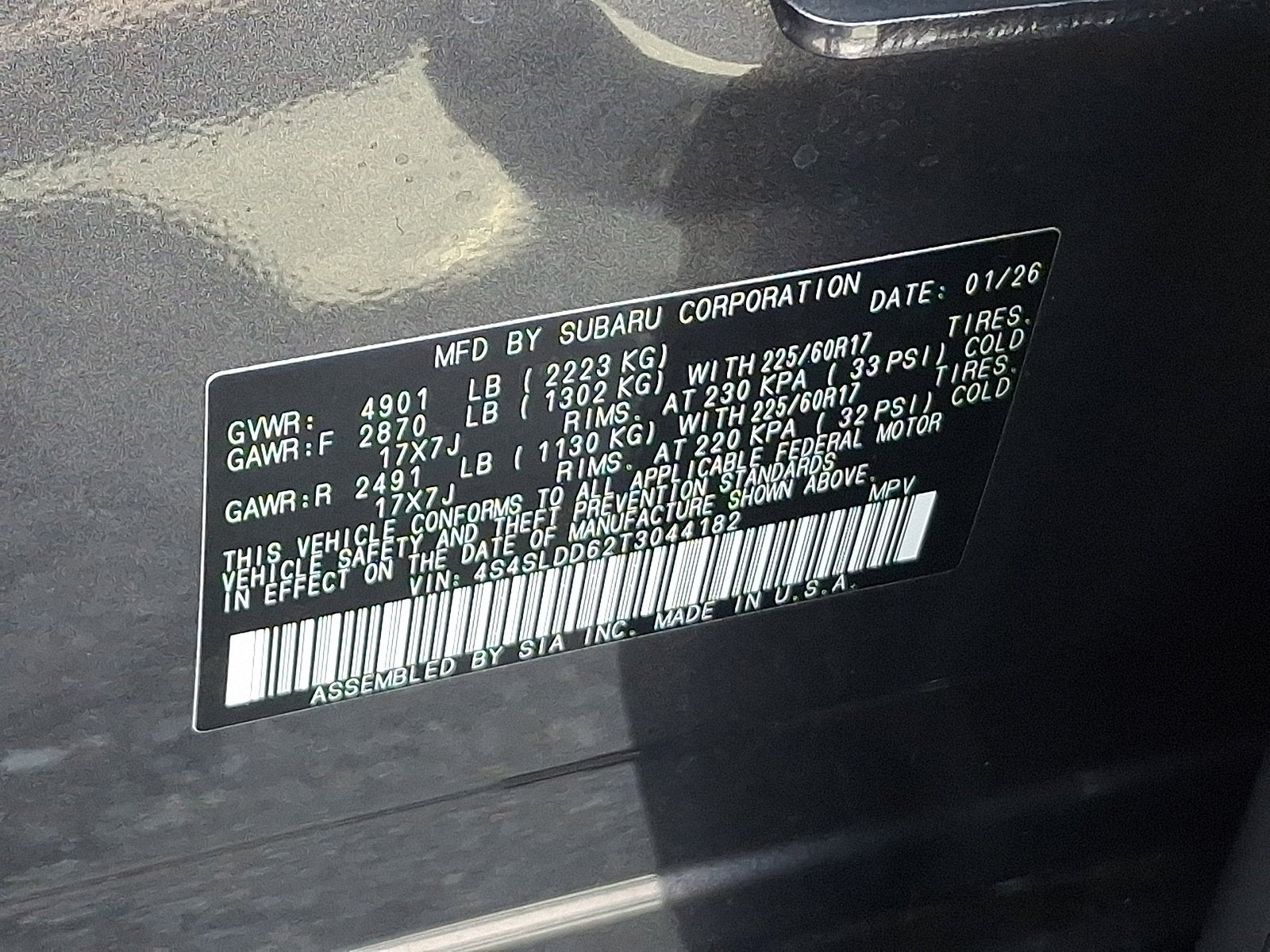 2026 Subaru Forester Premium