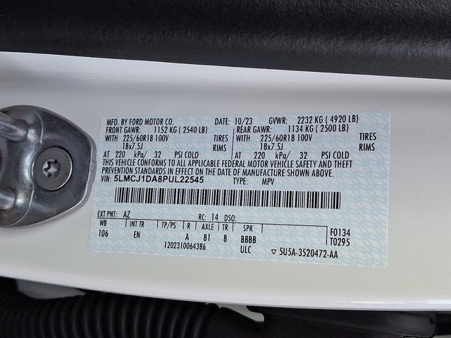 2023 Lincoln Corsair Standard