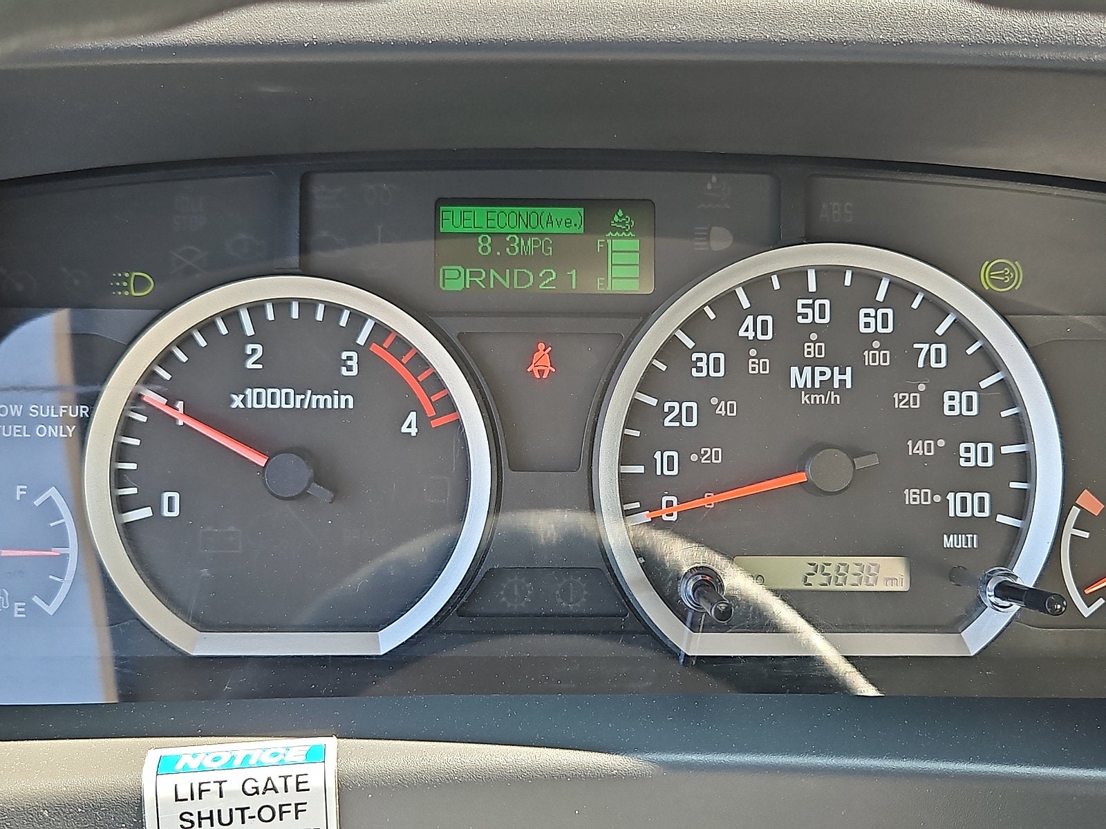 2019 Isuzu NRR 20' Box Truck W/Power Liftgate