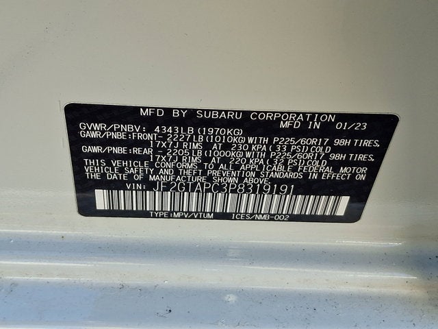 2023 Subaru Crosstrek Premium