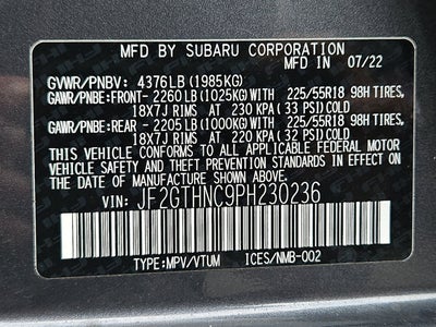 2023 Subaru Crosstrek Limited