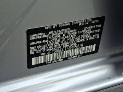 2025 Subaru Crosstrek Premium