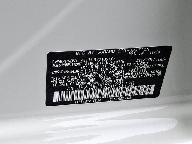 2025 Subaru Crosstrek Premium