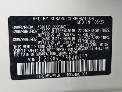 2023 Subaru Forester Touring