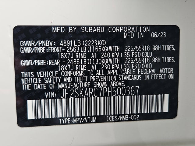 2023 Subaru Forester Touring