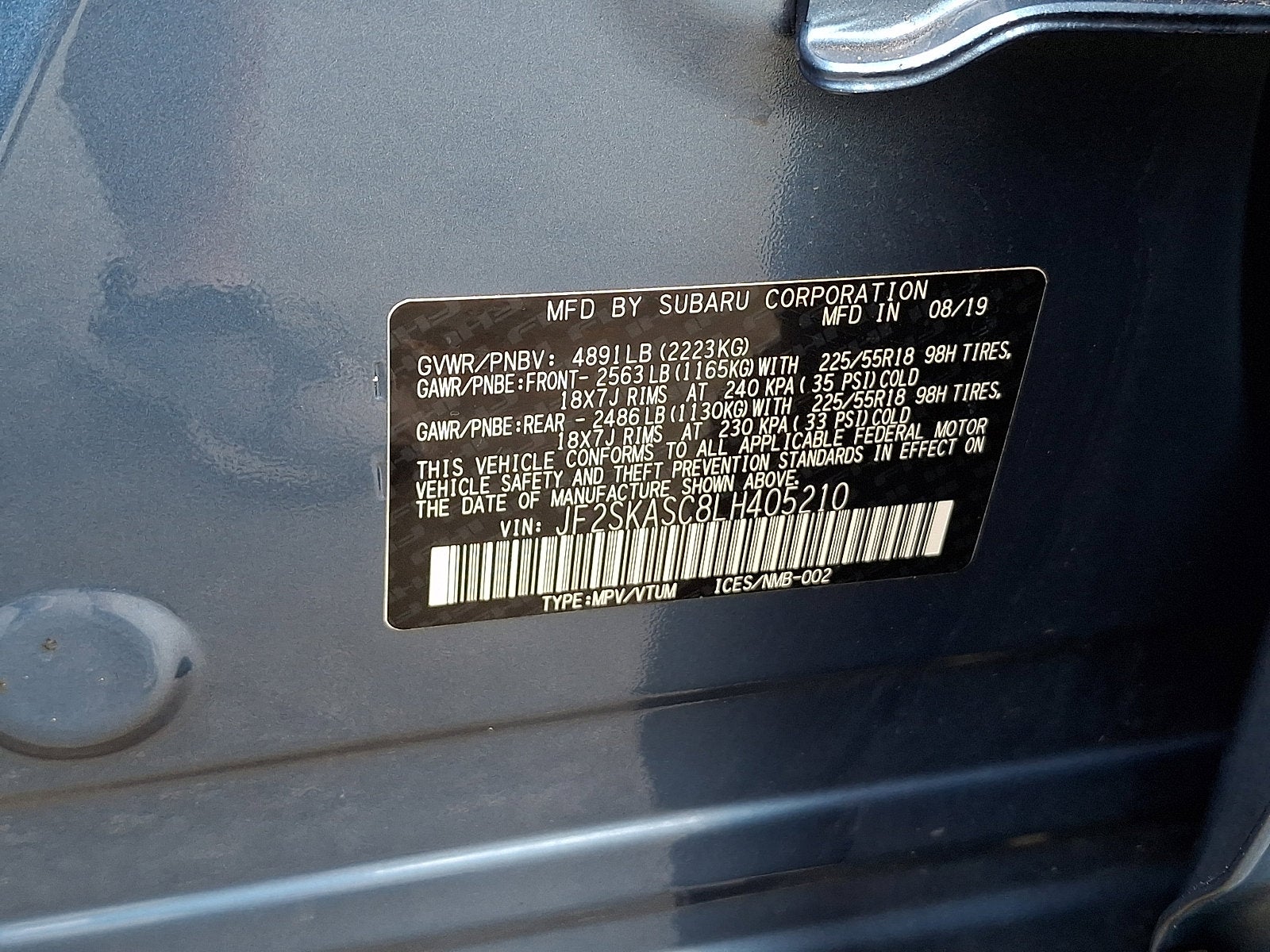 2020 Subaru Forester Limited