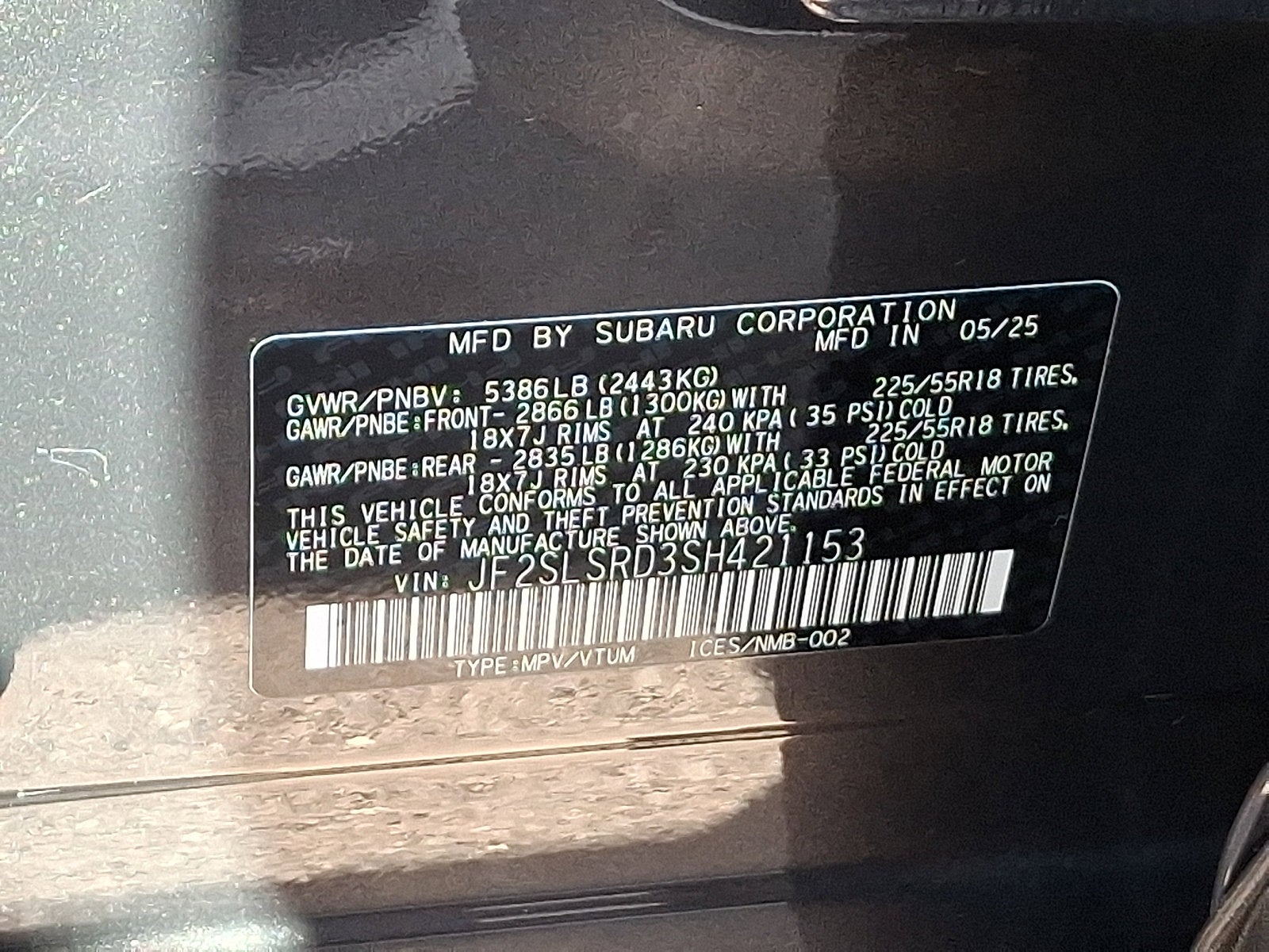 2025 Subaru Forester Hybrid Limited Hybrid