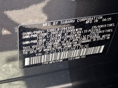 2025 Subaru Forester Hybrid Touring Hybrid