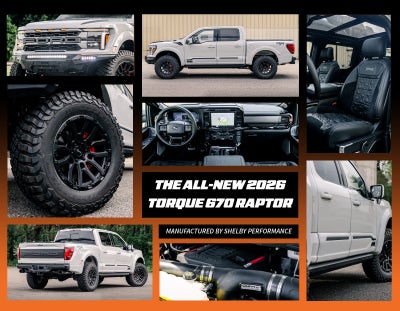 2026 Ford F-150 Raptor Torque 670 by Shelby