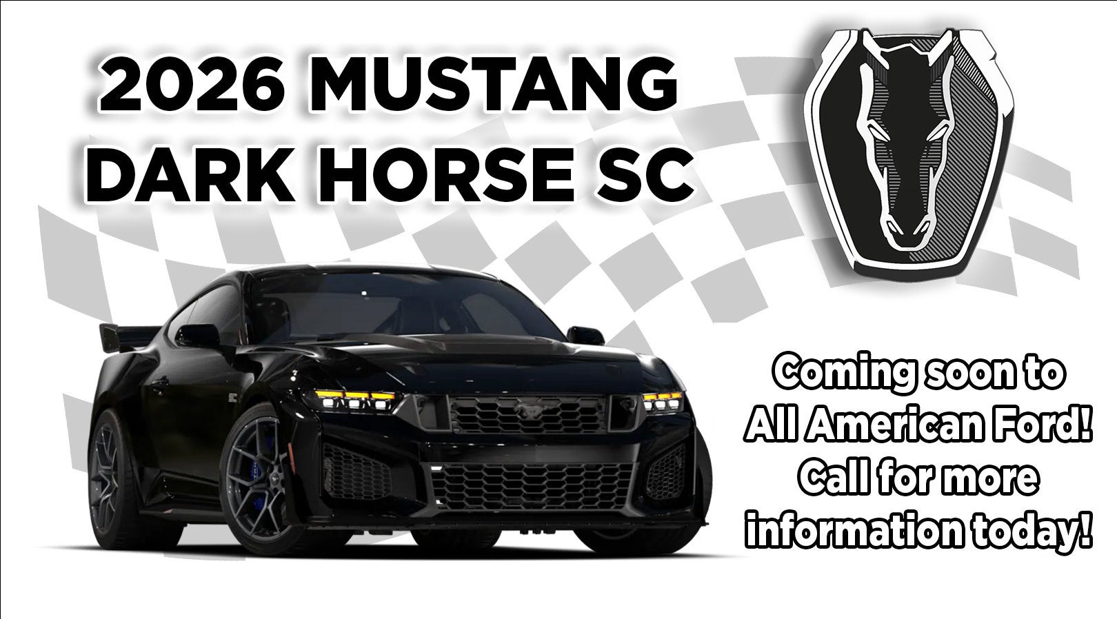 2026 Ford Mustang Dark Horse SC