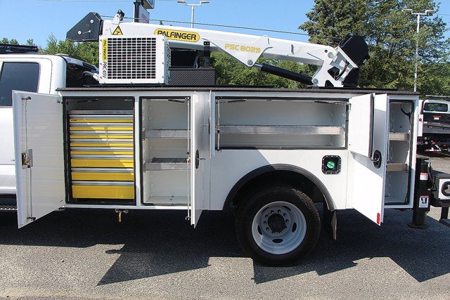 2025 Ford Open Service Utility 11 FT Crane Super Cab F550 4x4