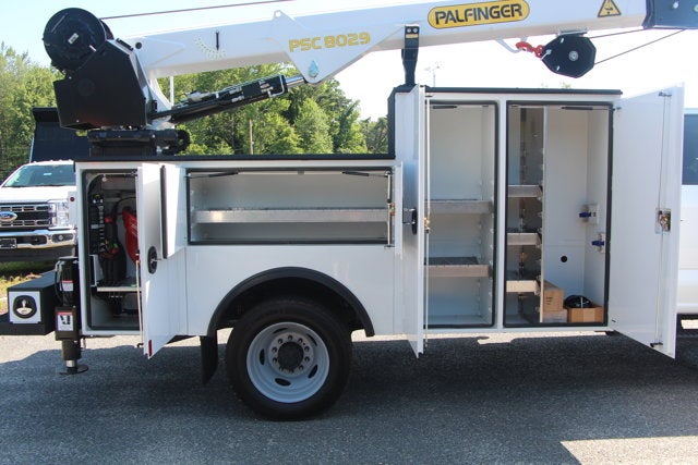 2025 Ford Open Service Utility 11 FT Crane Super Cab F550 4x4