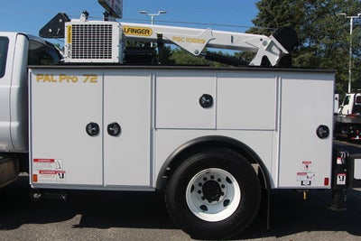 2024 Ford Open Service Utility 11 FT Crane Super Cab F750 4x4