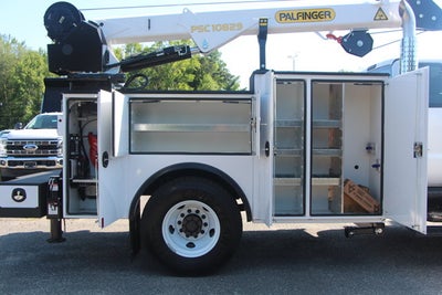 2024 Ford Open Service Utility 11 FT Crane Super Cab F750 4x4