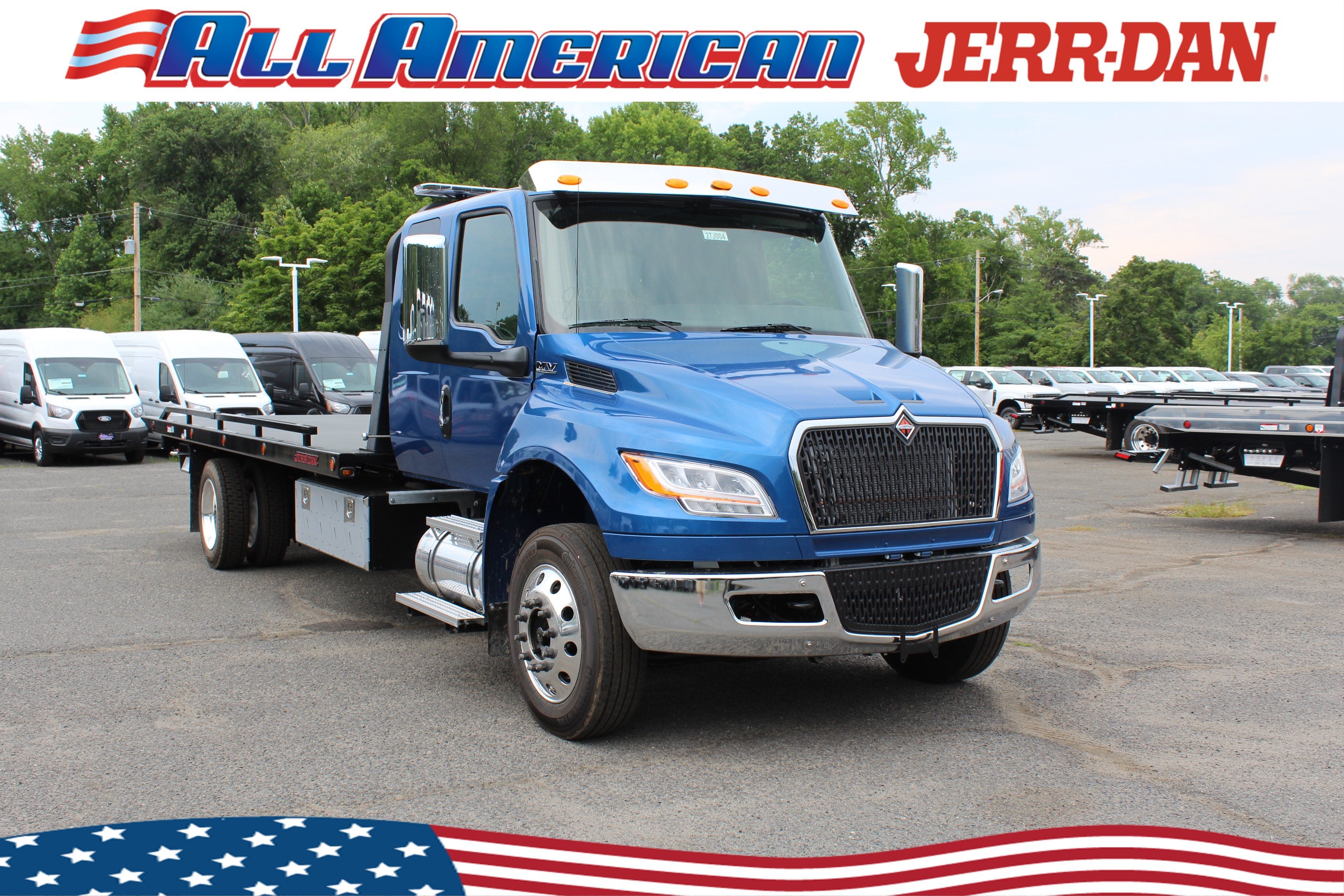 2027 International MV607 Jerr-Dan 6-Ton Steel XLP SD Carrier