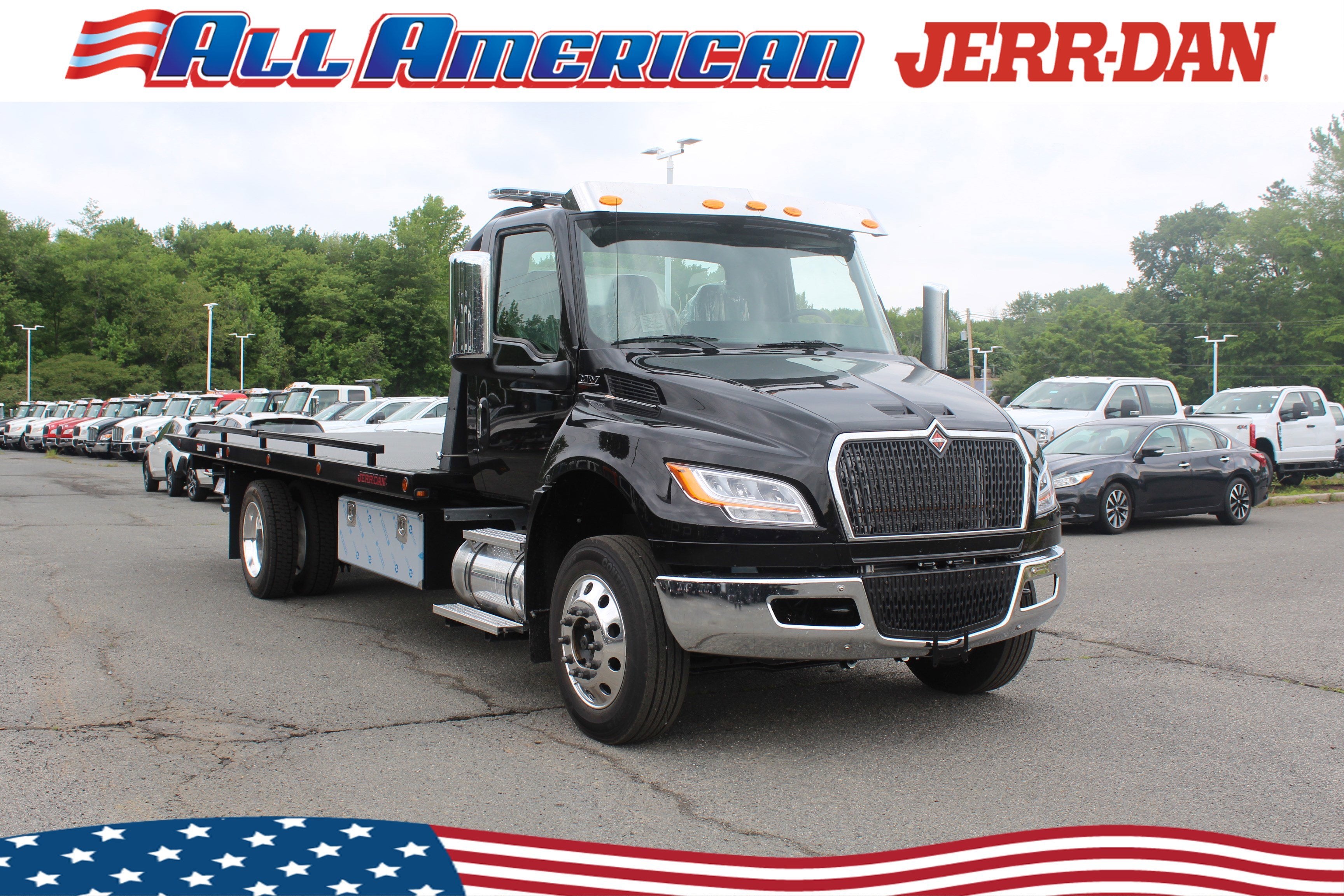 2027 International MV607 Jerr-Dan 6-Ton Steel XLP SD Carrier