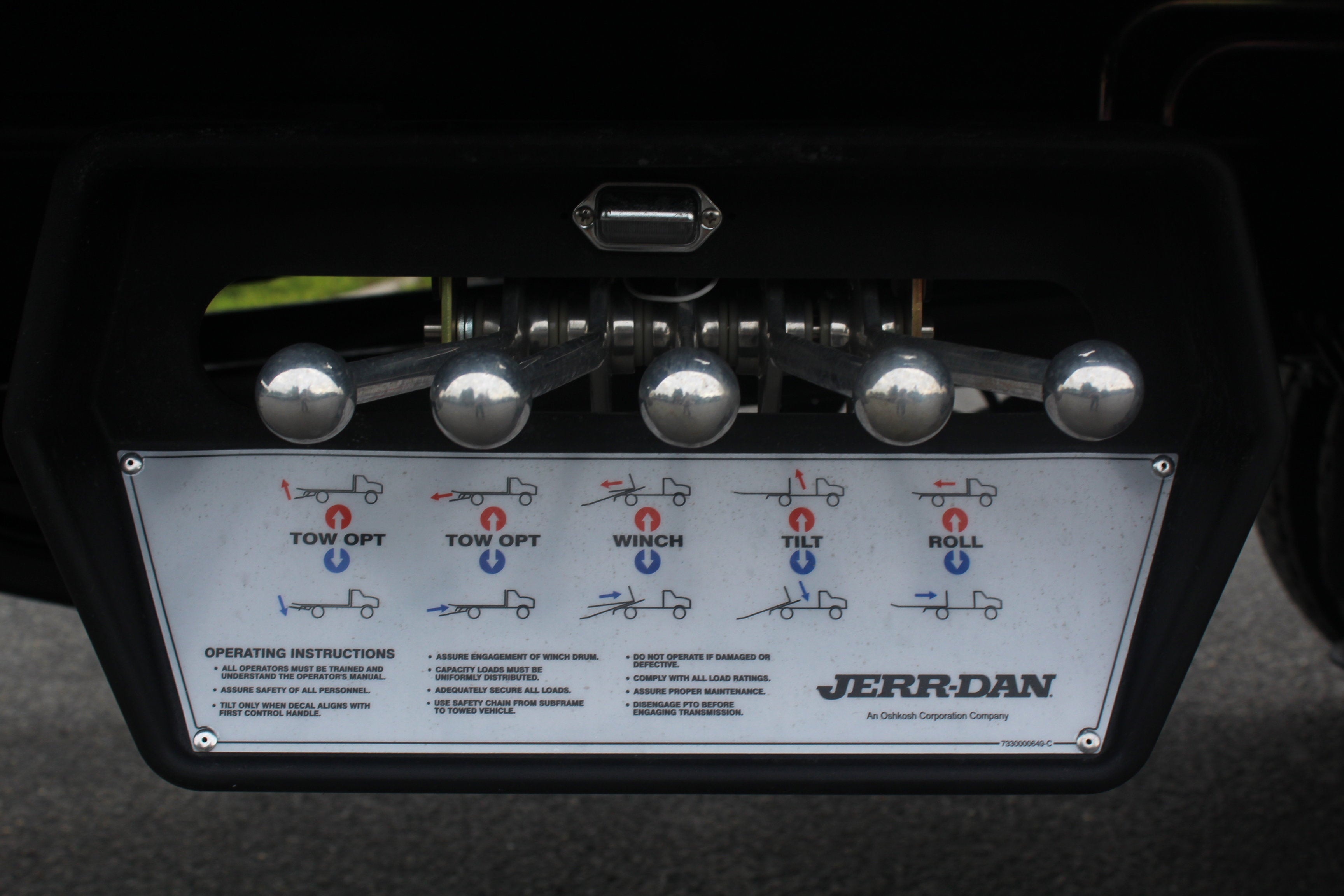 2027 International MV607 Jerr-Dan 6-Ton Steel XLP SD Carrier