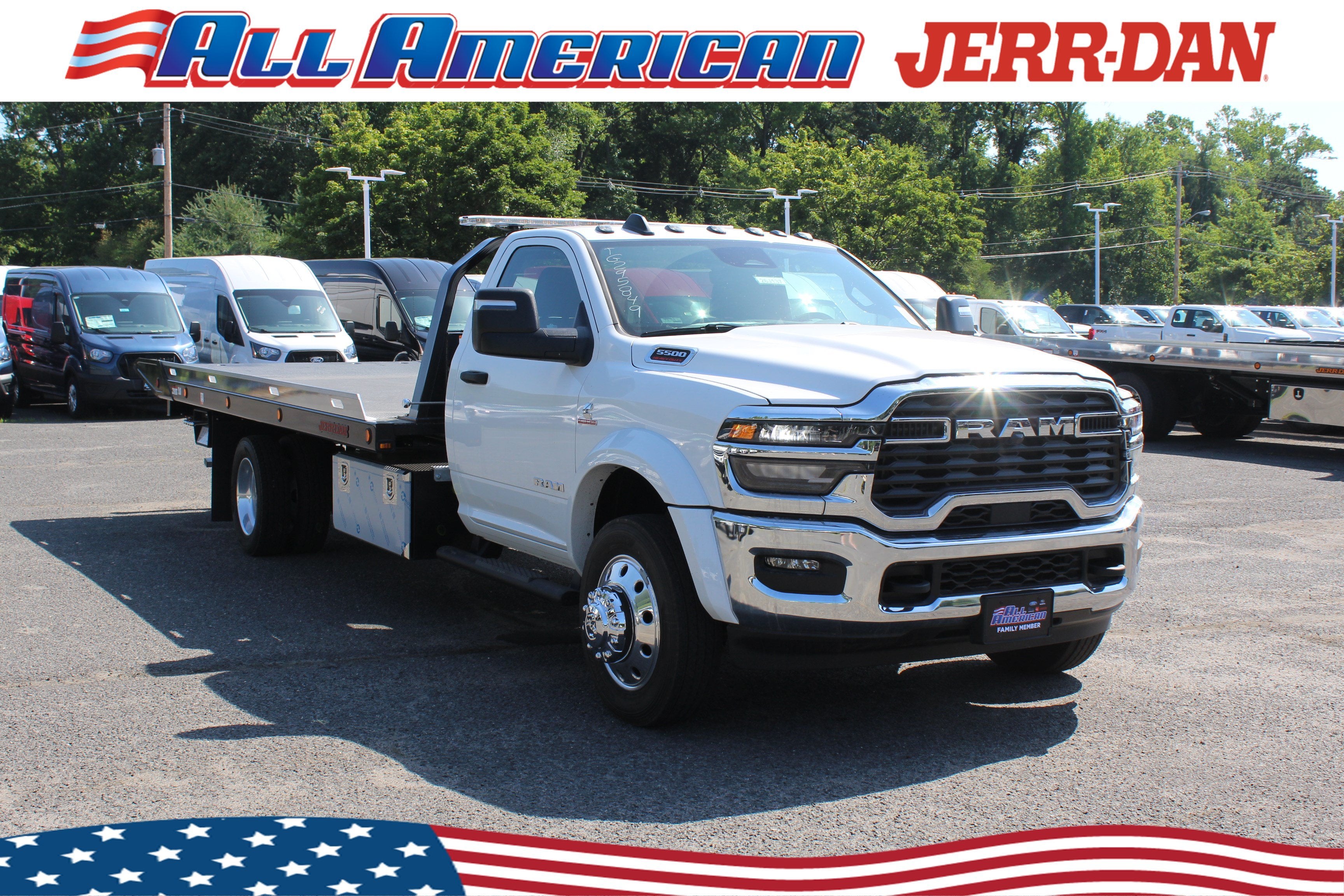 2026 RAM 5500 Jerr-Dan 6-Ton Dual-Angle Steel XLP SD Carrier