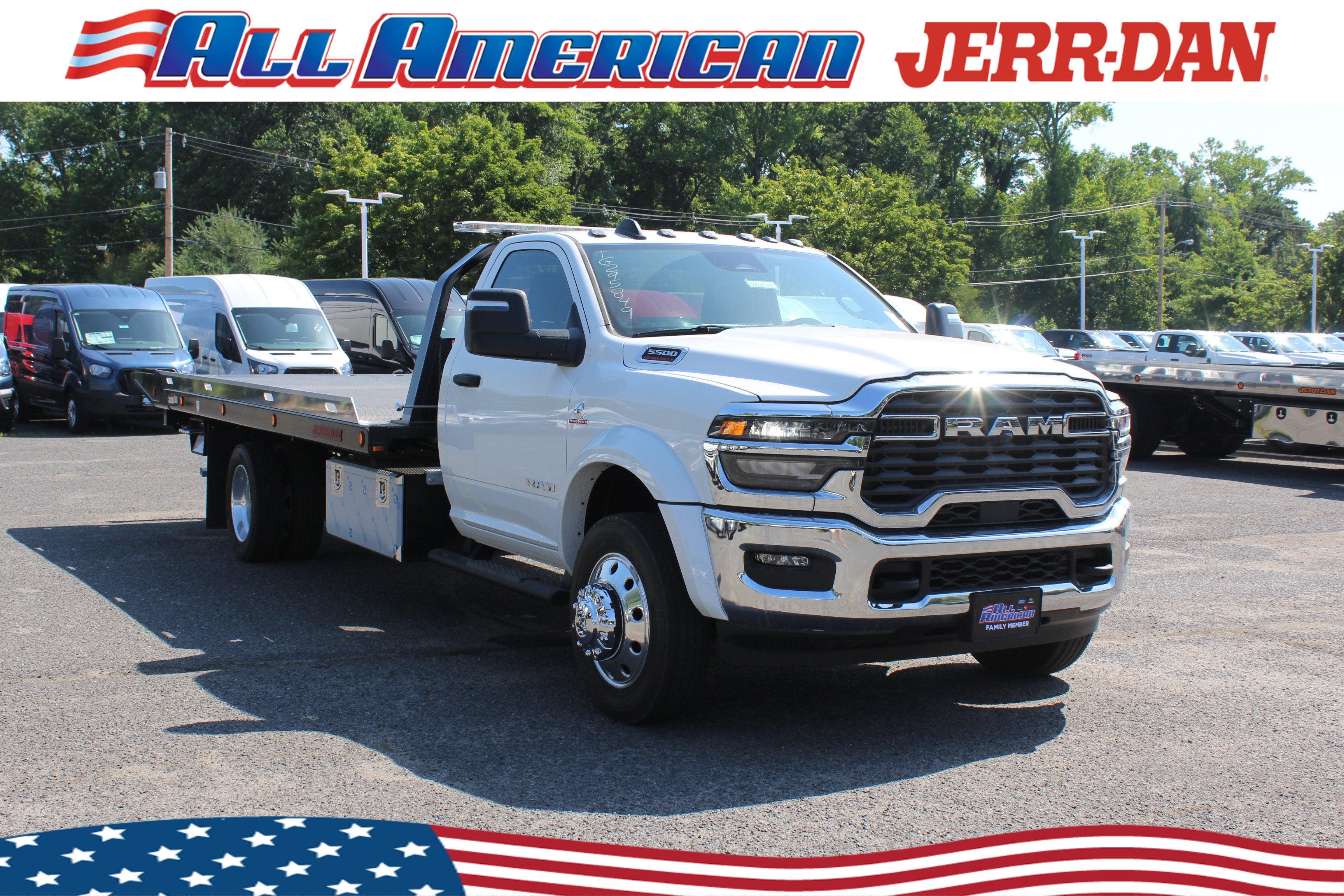 2026 RAM 5500 Jerr-Dan 6-Ton Dual-Angle Steel XLP SD Carrier