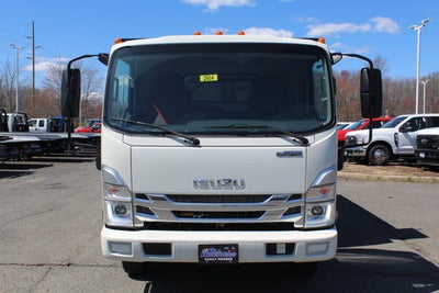 2026 Isuzu Landscape Dump NPR 12 FT Steel Landscape Body with Steel Backpack