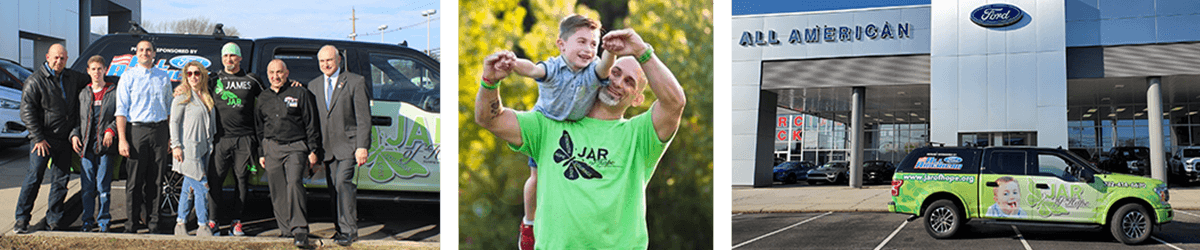 All American Ford in Old Bridge Assisting at a JAR of Hope event