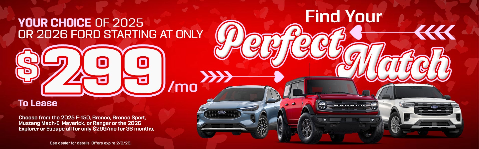 January 2026 - VDay Specials