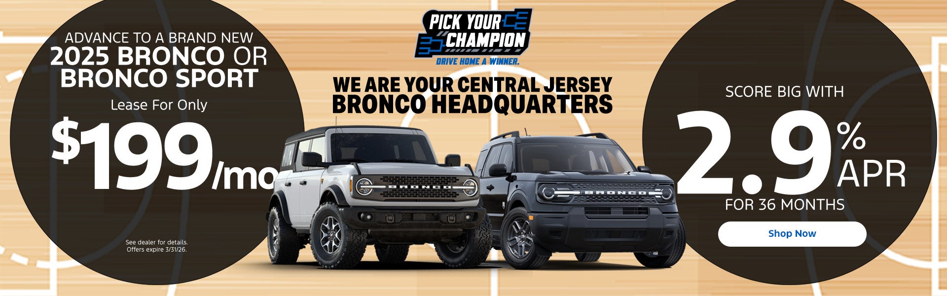 March Madness Broncos Headquarters